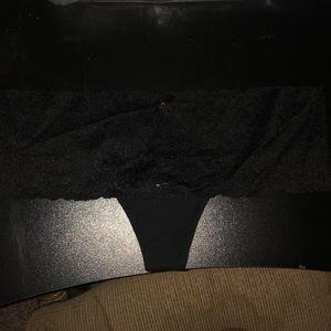 Victoria’s Secret Black veil panties